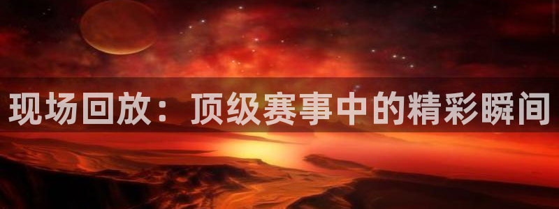 玩球直播(免费版)：现场回放：顶级赛事中的精彩瞬间